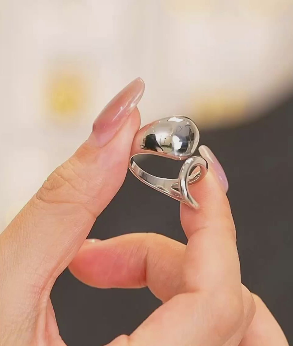 Geoluxe Open Adjustable Ring