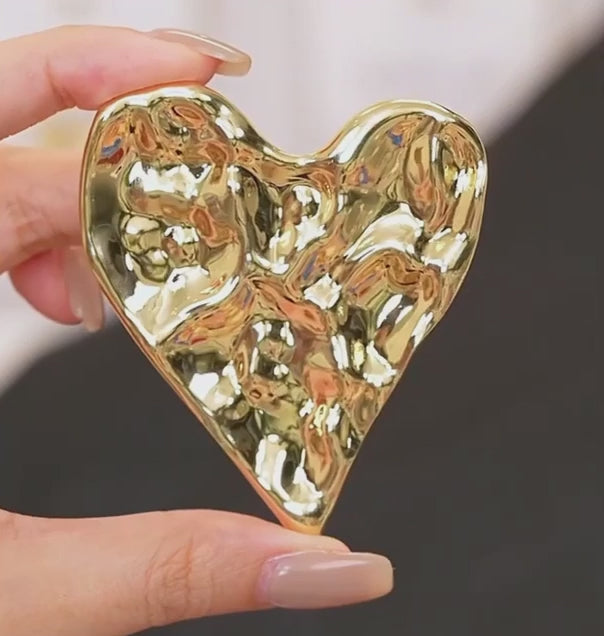Big Heart Brooch